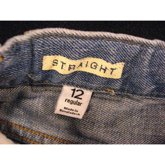 GAP Kids 1969 CUTOFF JEANS SHORTS Cut Off W 24 MEASURED Daisy Dukes Low Rise - Picture 8 of 12